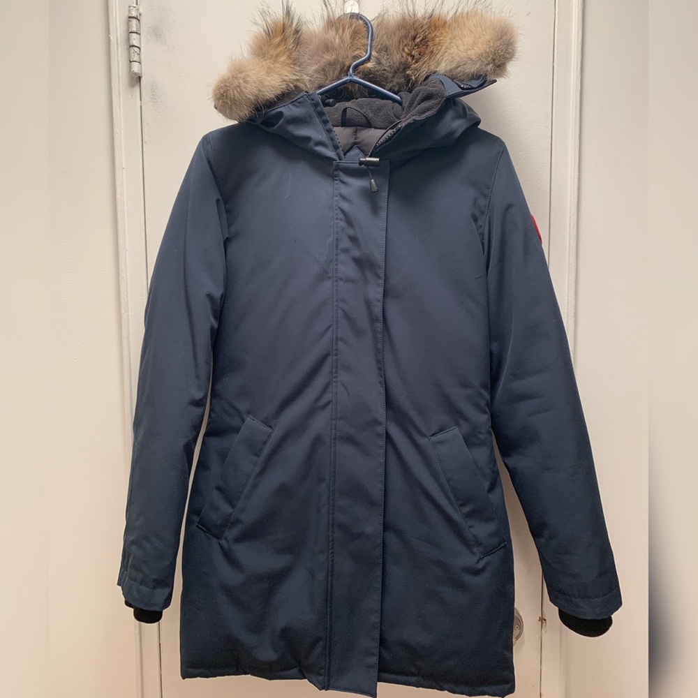 Canada Goose Victoria Parka Navy XS